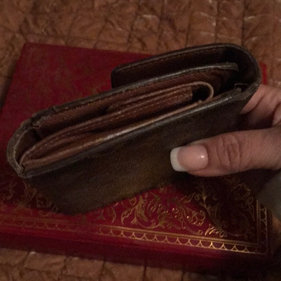 🌺SOLD LV Monogram Porte-Trésor Étui Papier Wallet - Picture 8 of 8